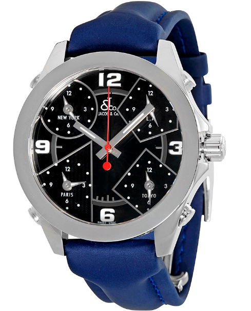 Jacob & Co. Five Time Zone Watch Replica JCM-2 steel Jacob and Co Watch Price